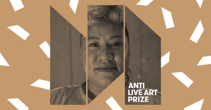 ANTI International Prize for Live Art 2022 voittaja Latai Taumoepeau.
